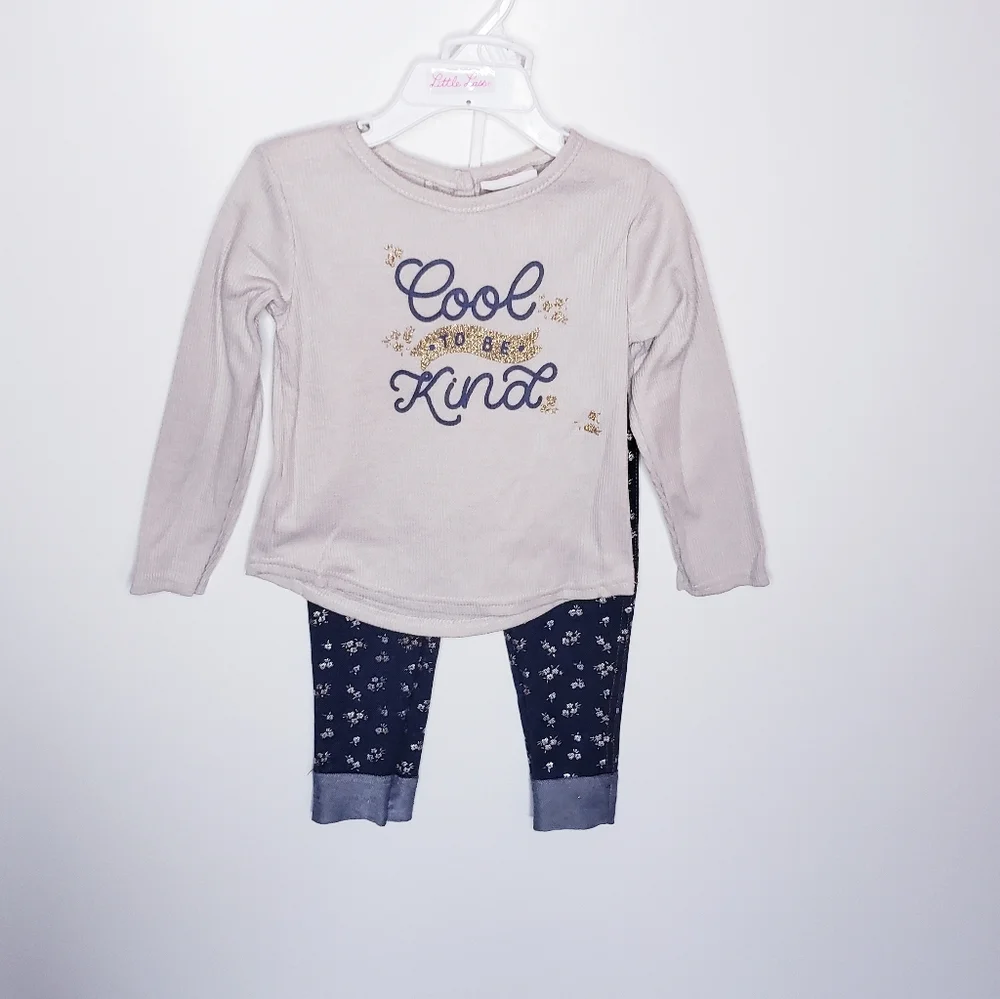 Little lass girls 3 piece jacket set - Picture 3 of 4